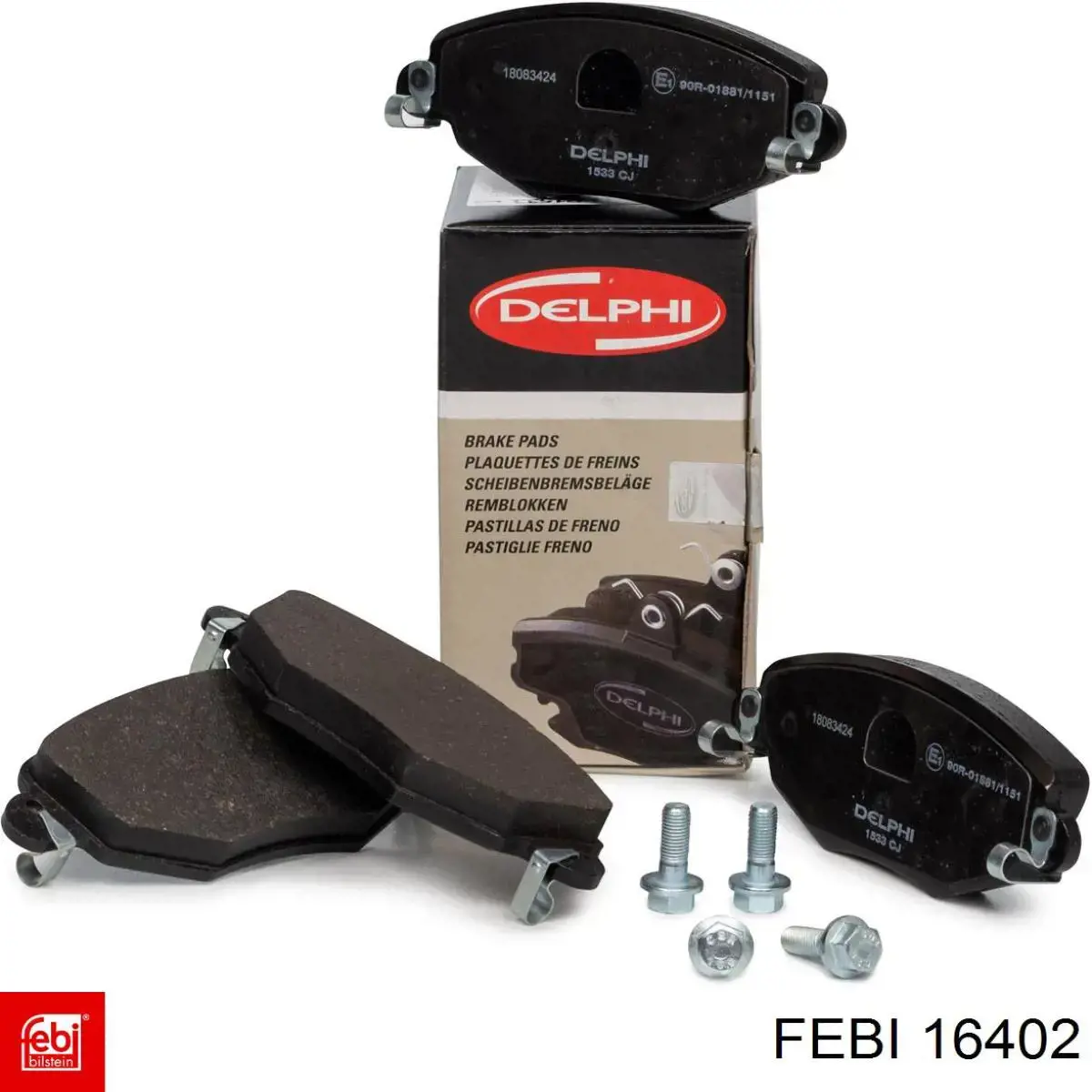Колодки Febi 16402 цена, от 20.30 USD