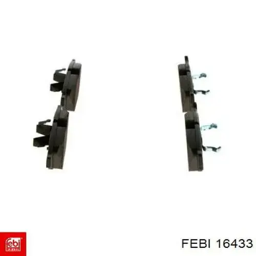 Купить 16433 Febi Колодки тормозные