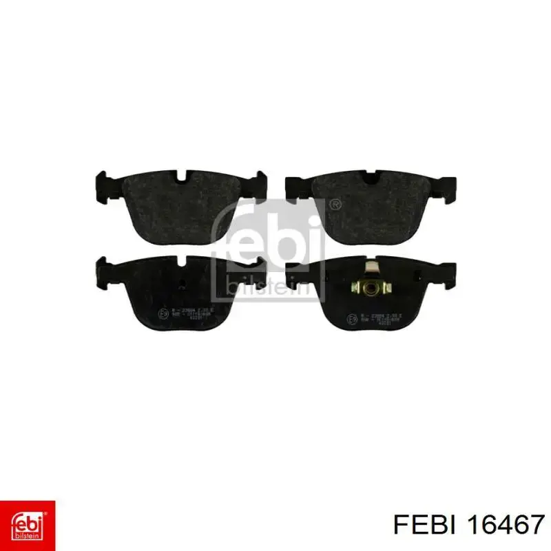 Колодки дисковые  Febi 16467 цена, от 31.55 USD