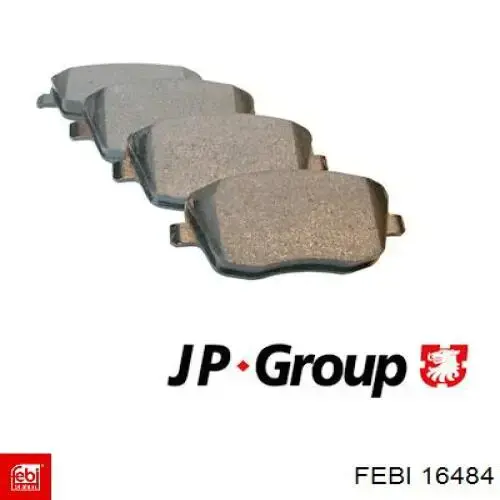 Колодки Febi 16484 цена, от 21.54 USD