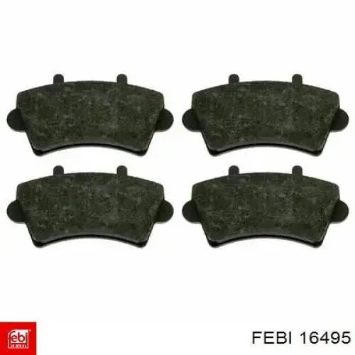 Купить 16495 Febi Колодки тормозные