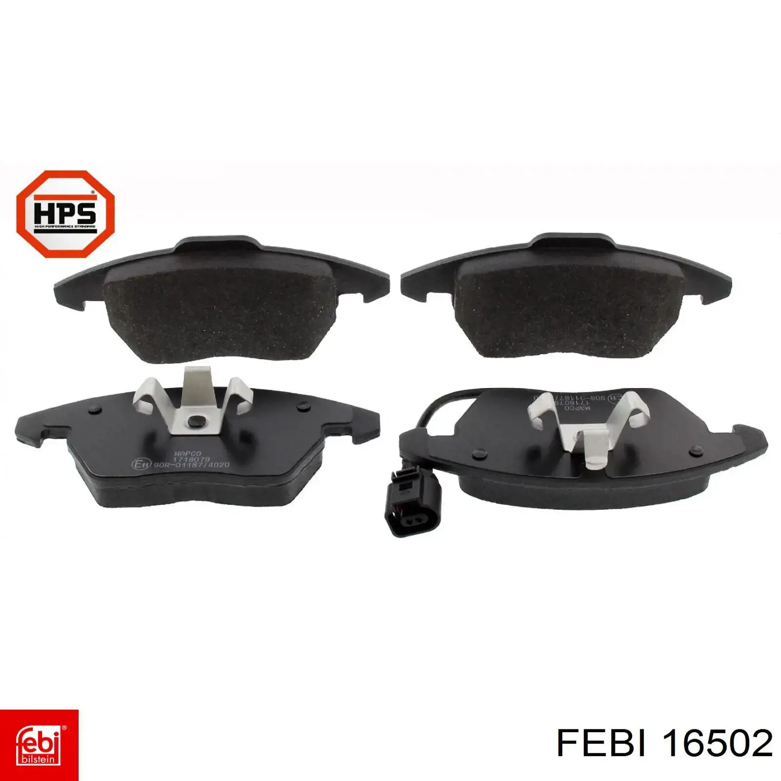 Колодки Febi 16502 цена, от 31.85 USD