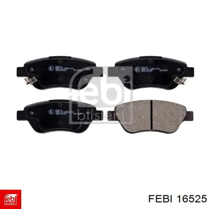 Колодки дисковые  Febi 16525 цена, от 19.28 USD
