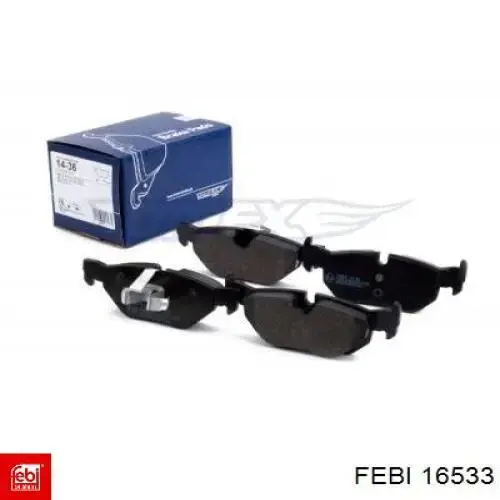Колодки дисковые  Febi 16533 цена, от 26.18 USD