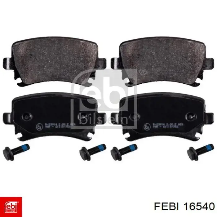 Колодки дисковые  Febi 16540 цена, от 21.23 USD