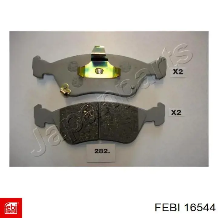Купить 16544 Febi Колодки тормозные