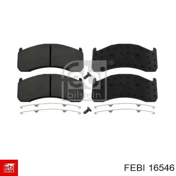 16546 Febi Колодки передние