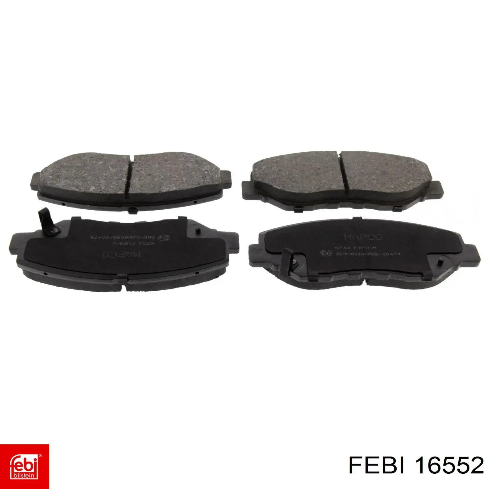 Колодки Febi 16552 цена, от 23.62 USD