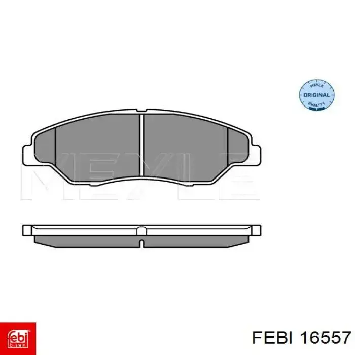 Купить 16557 Febi Колодки тормозные