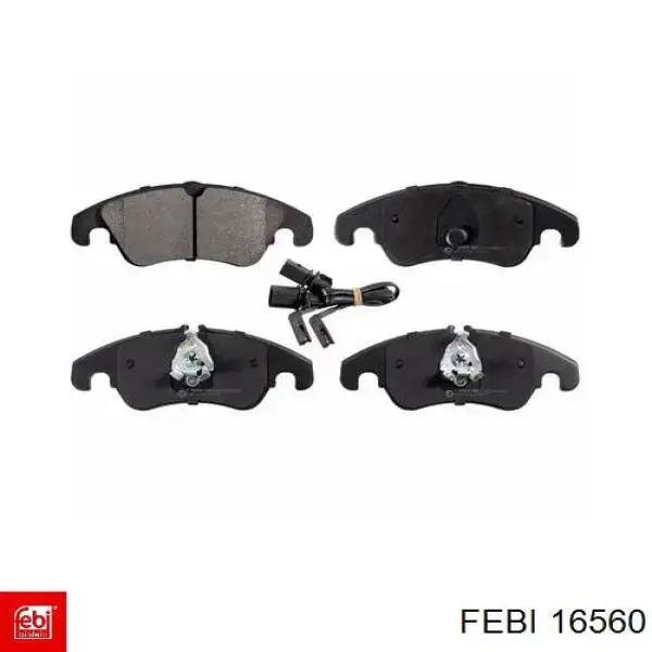 Колодки дисковые  Febi 16560 цена, от 23.93 USD