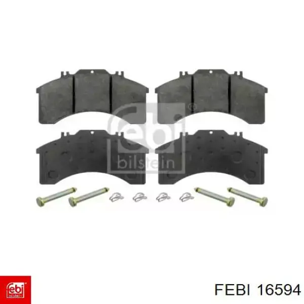 Тормозные колодки Iveco 4856911
