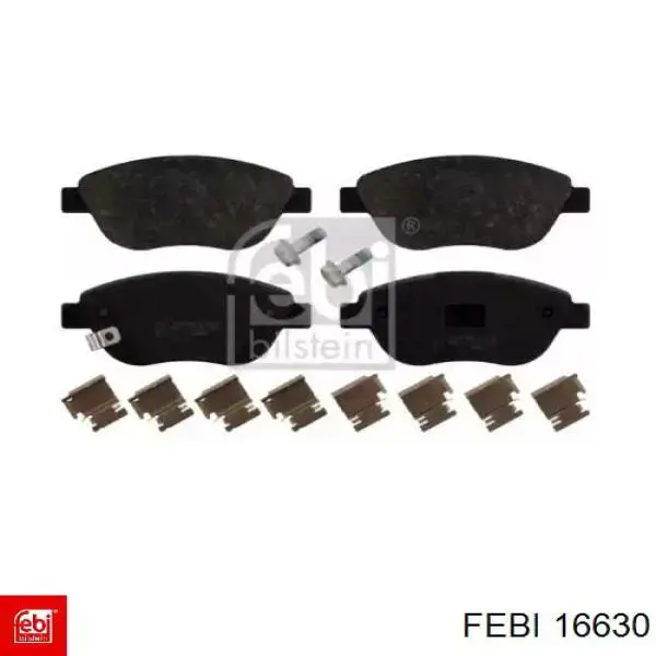 Колодки Febi 16630 цена, от 27.97 USD