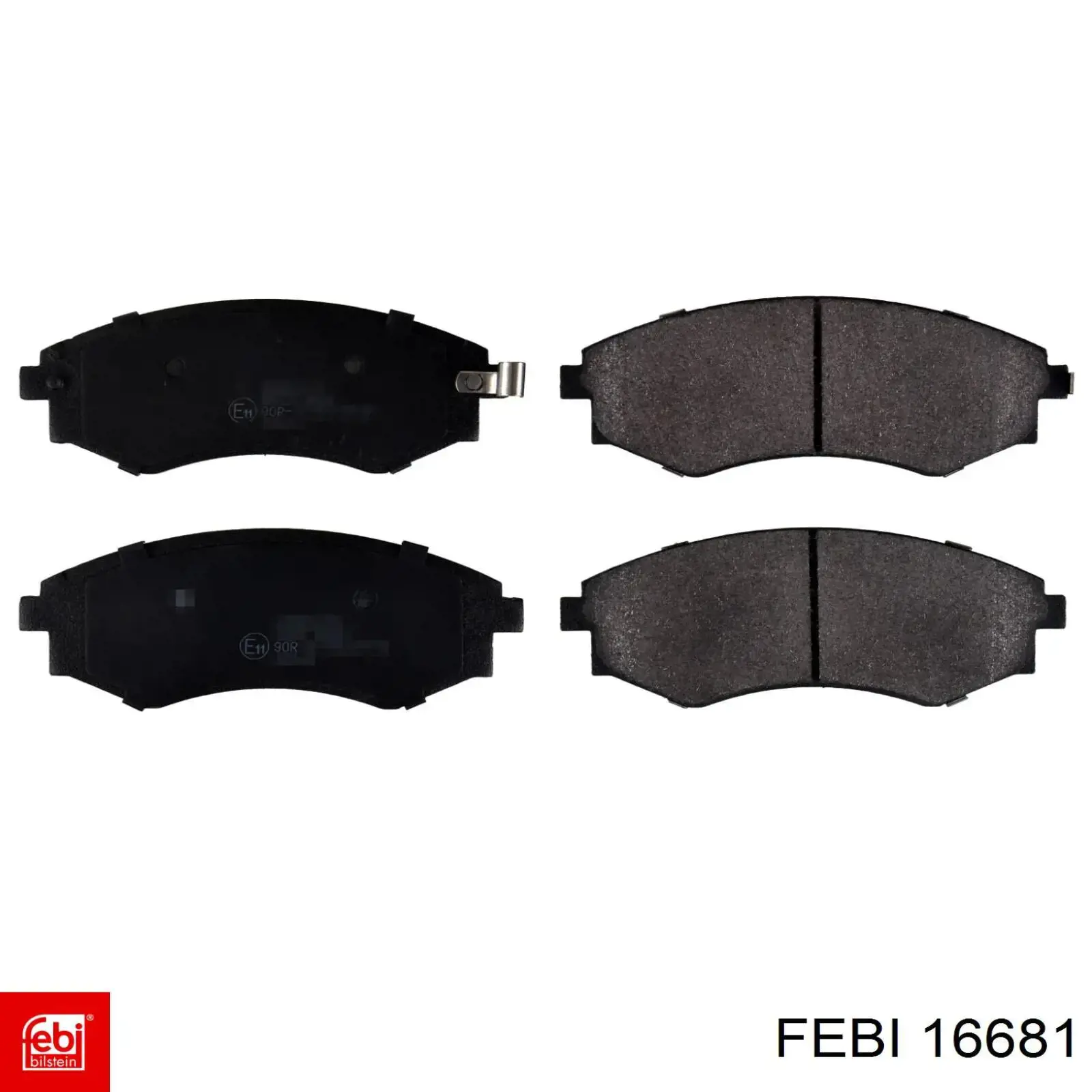 Колодки Febi 16681 цена, от 15.20 USD