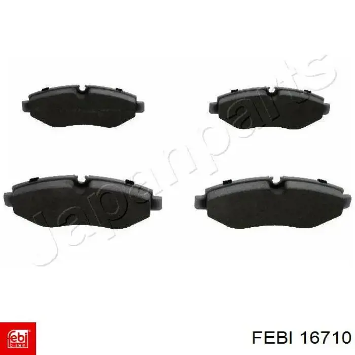 Тормозные колодки Febi 16710