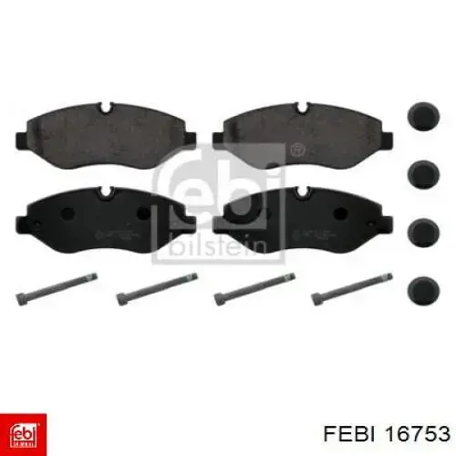 Колодки Febi 16753 цена, от 30.19 USD