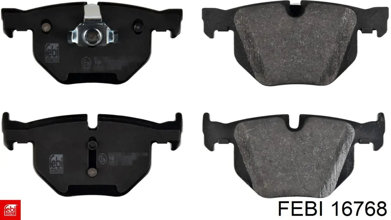 Колодки Febi 16768 цена, от 41.50 USD