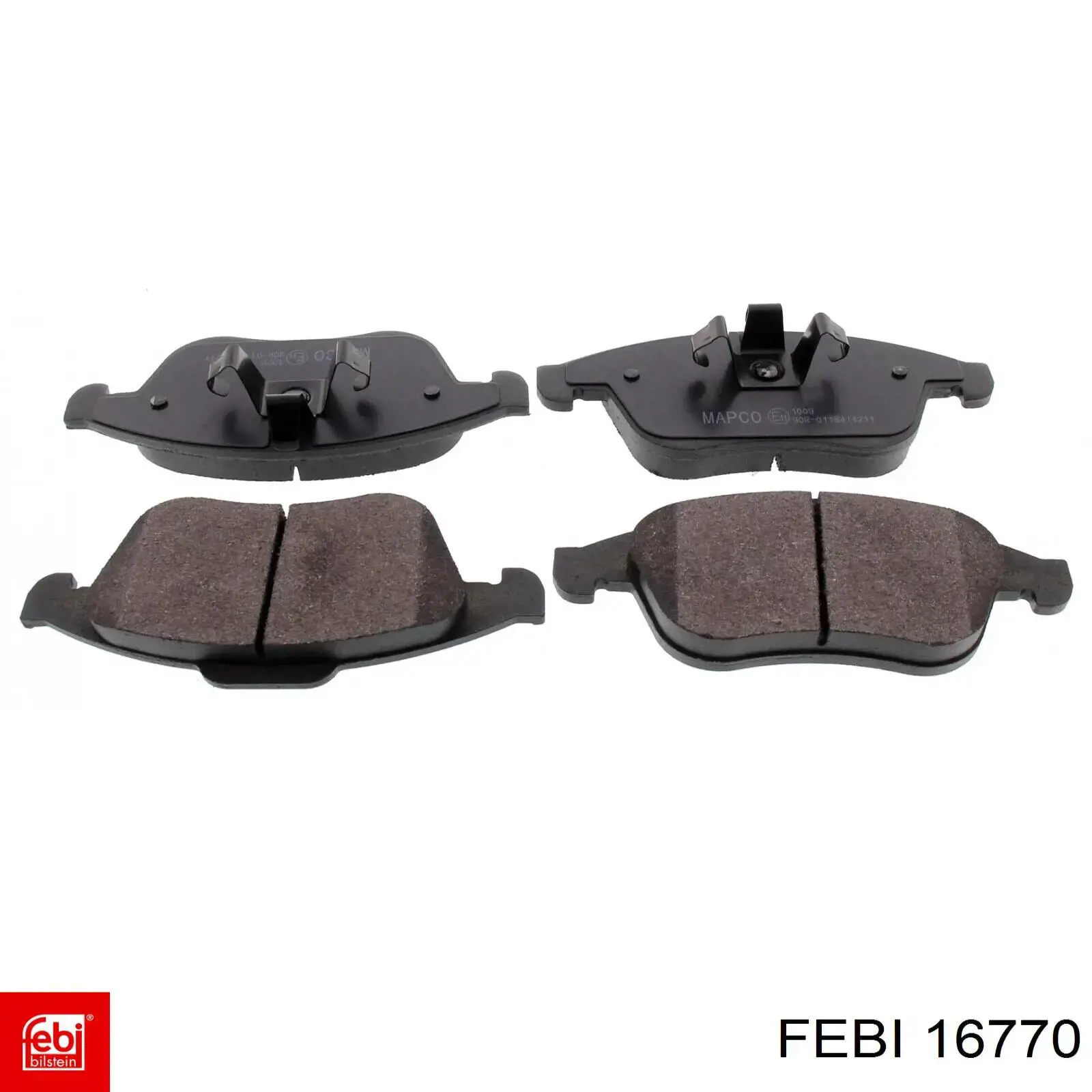 Колодки Febi 16770 цена, от 29.65 USD