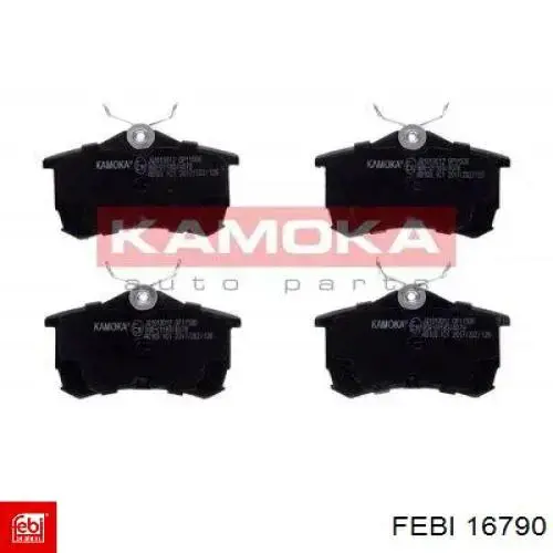 Колодки дисковые  Febi 16790 цена, от 18.32 USD