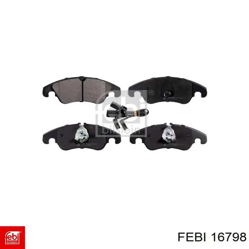 Тормозные колодки Febi 16798