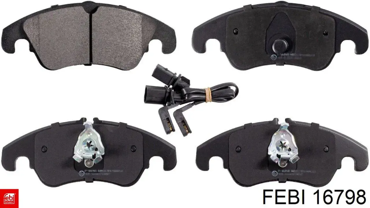Колодки Febi 16798 цена, от 43.41 USD
