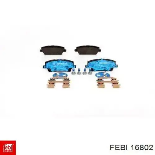 Колодки Febi 16802 цена, от 27.78 USD