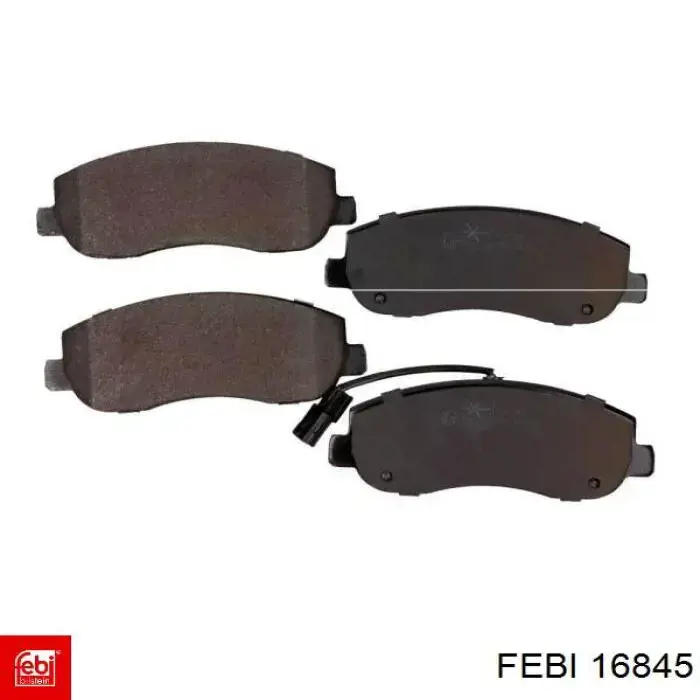 Купить 16845 Febi Колодки тормозные