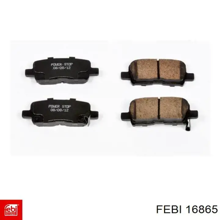 Колодки Febi 16865 цена, от 64.90 USD