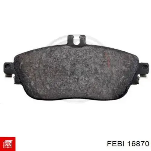 Купить 16870 Febi Колодки тормозные