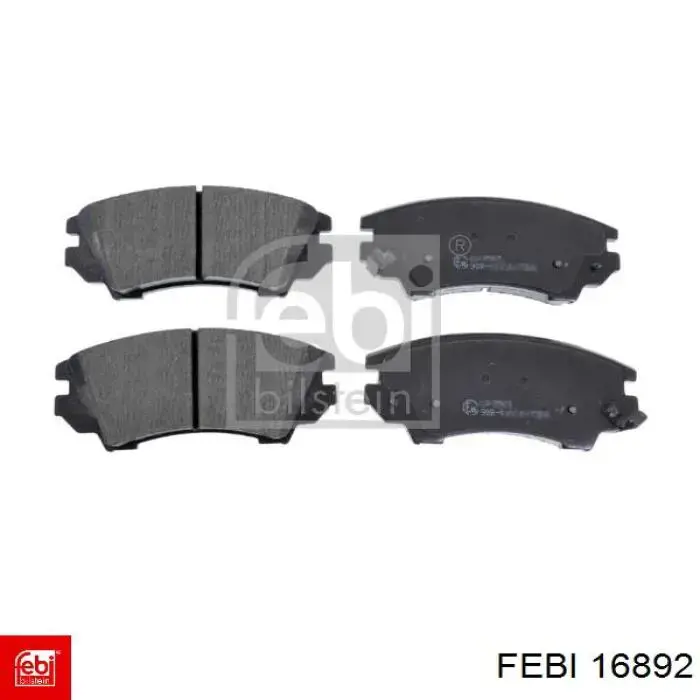 Колодки Febi 16892 цена, от 25.37 USD