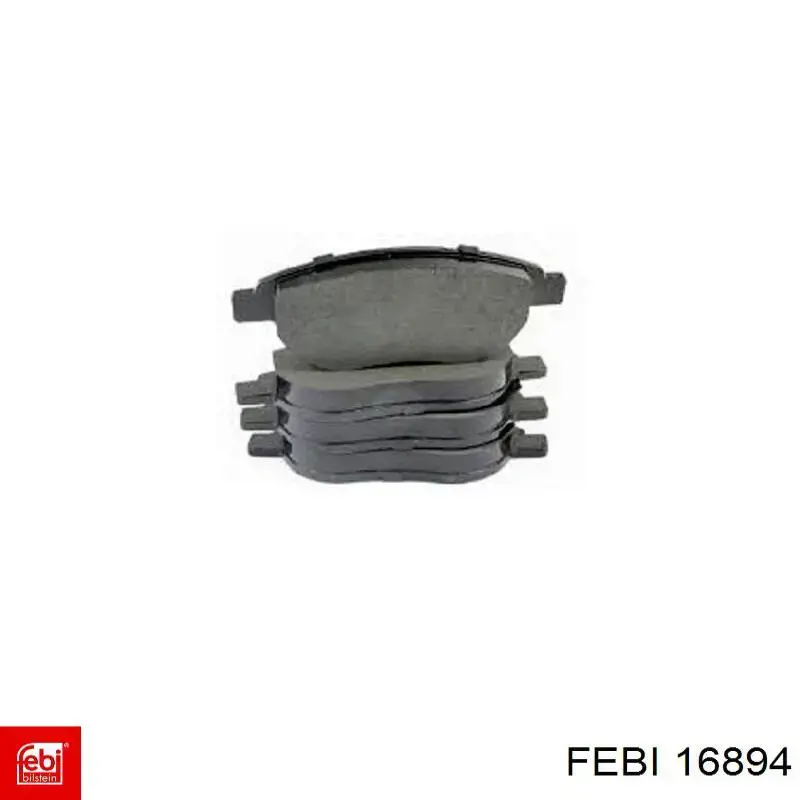 Колодки дисковые  Febi 16894 цена, от 17.57 USD
