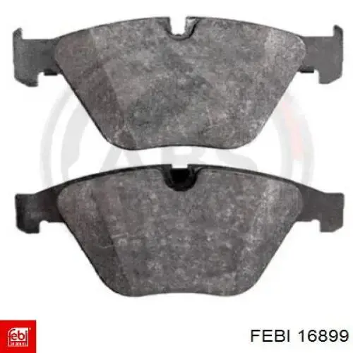 Колодки Febi 16899 цена, от 47.51 USD