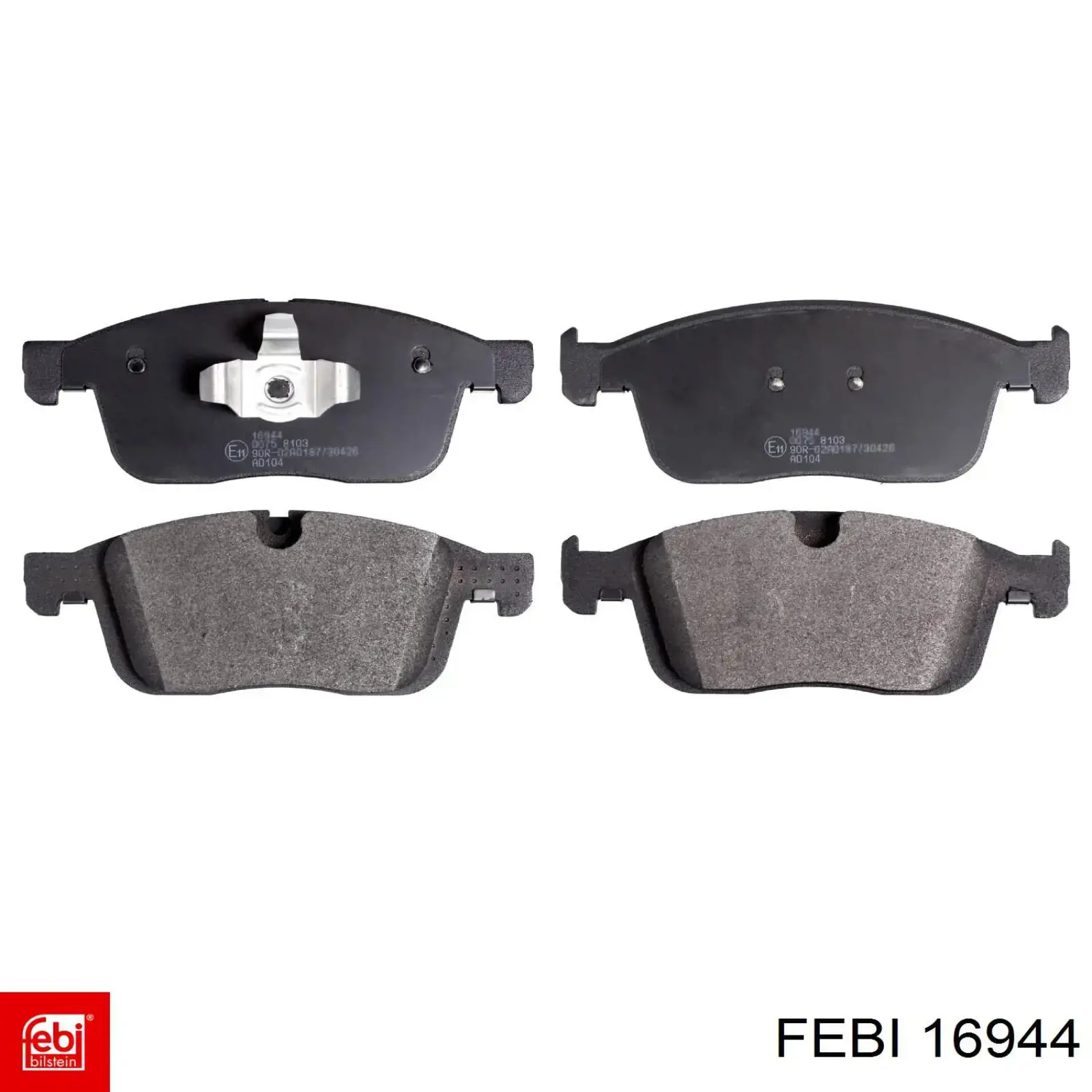 Колодки Febi 16944 цена, от 44.33 USD