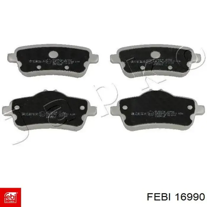 Колодки дисковые  Febi 16990 цена, от 27.58 USD