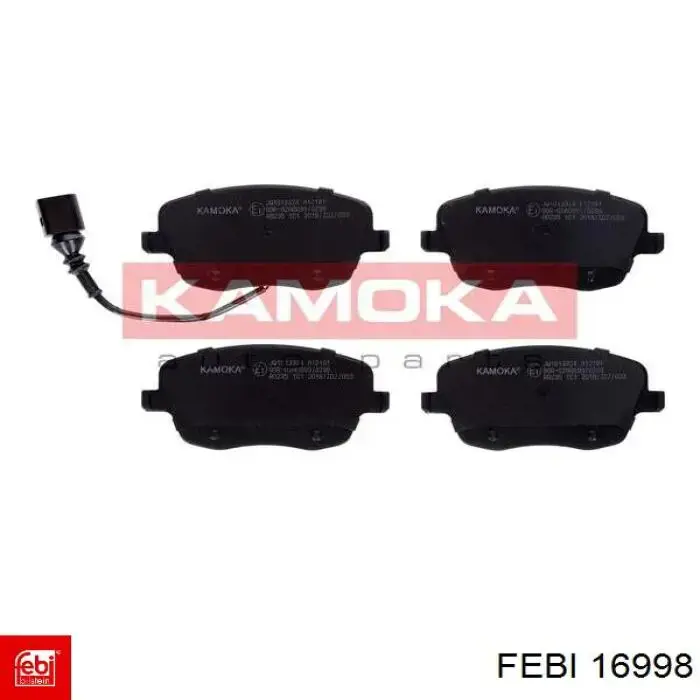Колодки Febi 16998 цена, от 26.14 USD
