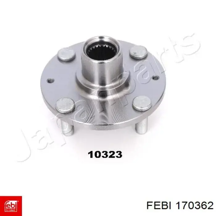 Ступицы передних колес Febi 170362 цена, от 13.87 USD