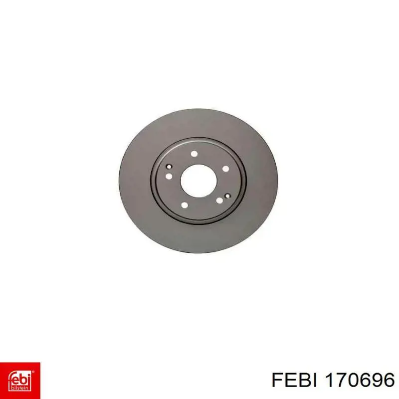 Передние тормозные диски 170696 Febi