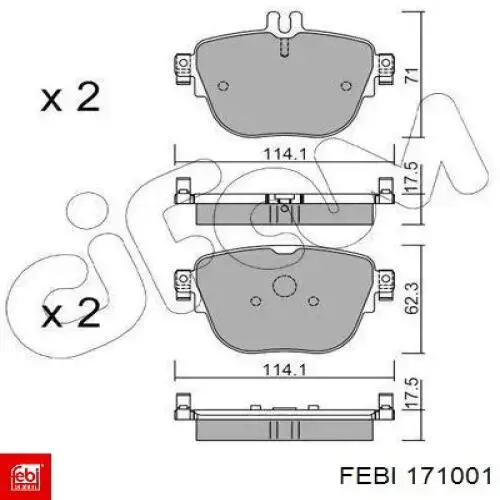 Колодки дисковые  Jurid/Bendix 573845J цена, от 54.19 USD