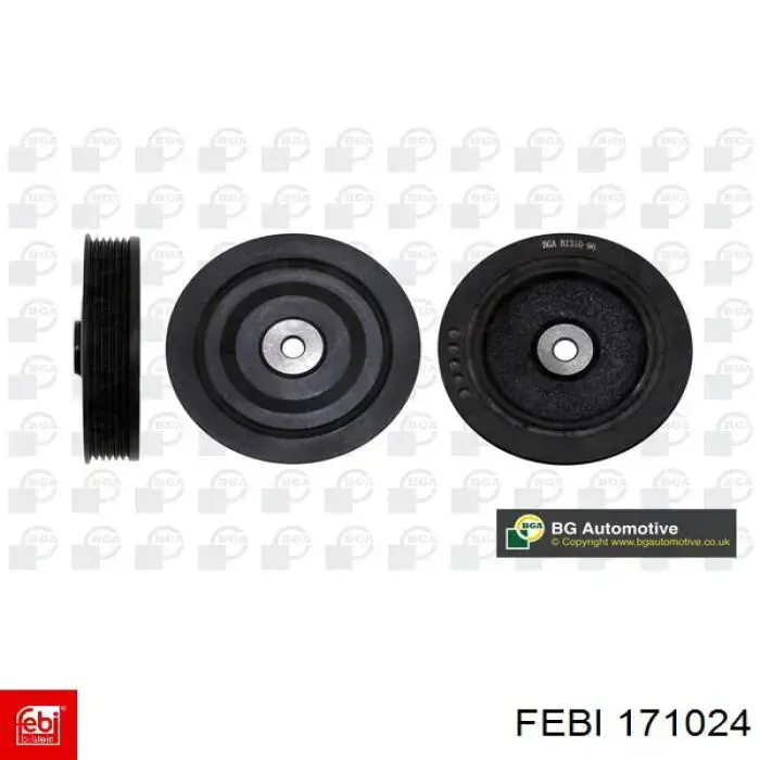 Ролик двери боковой (сдвижной) левый нижний Febi 171024 цена, от 16.92 USD