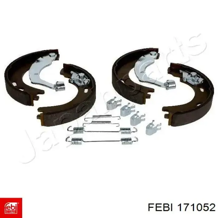 Тормозные колодки стояночного тормоза Febi 171052 цена, от 60.13 USD