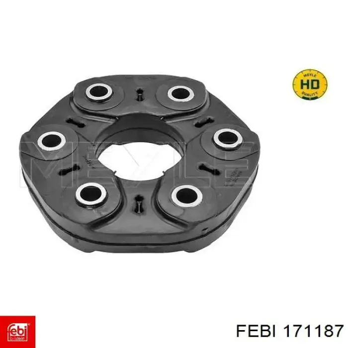 Муфта кардана эластичная передняя 171187 Febi