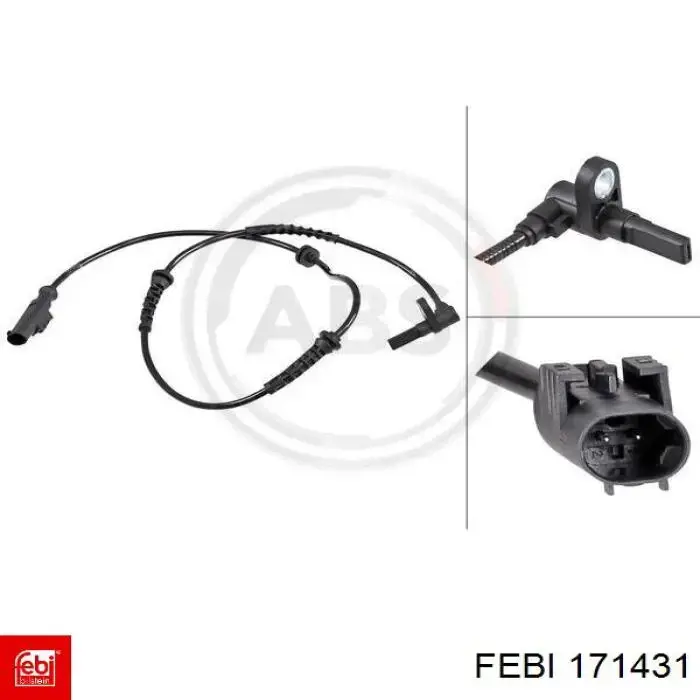 Передний датчик АБС Fiat/Alfa/Lancia 68201421AA цена, от 25.40 USD