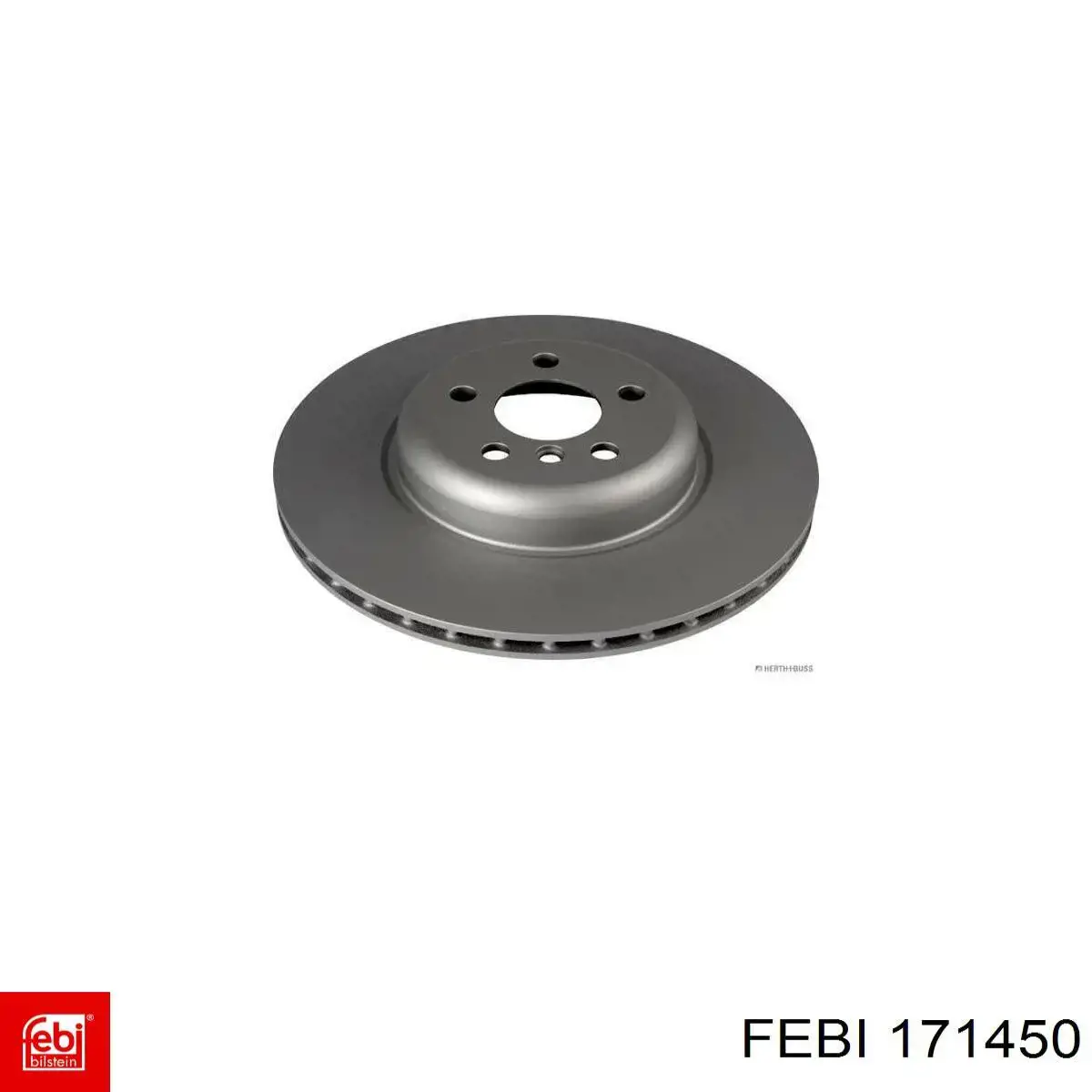 Купить 171450 Febi Диск тормозной задний