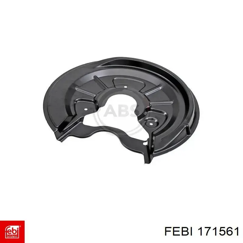 Щиток тормозного диска заднего правый Febi 171561 цена, от 18.19 USD