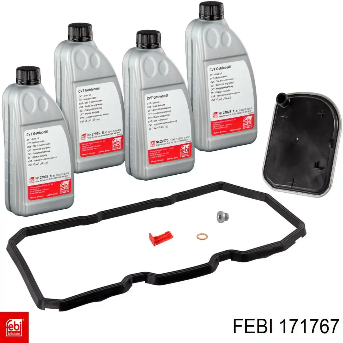 Kit de serviço para a substituição de óleo na Caixa Automática de Mudança para Mercedes A (W169)