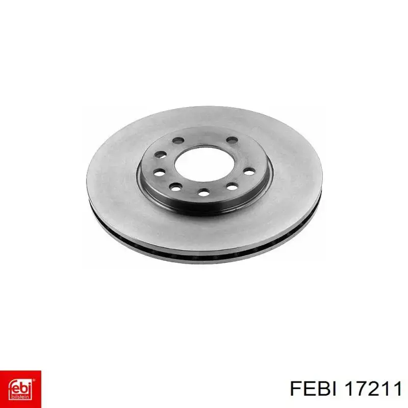 Тормоз дисковый передний Febi 17211 цена, от 37.69 USD