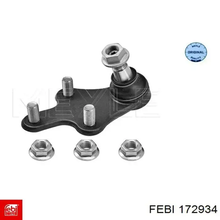 Шаровая опора, нижняя Febi 172934 цена, от 16.91 USD