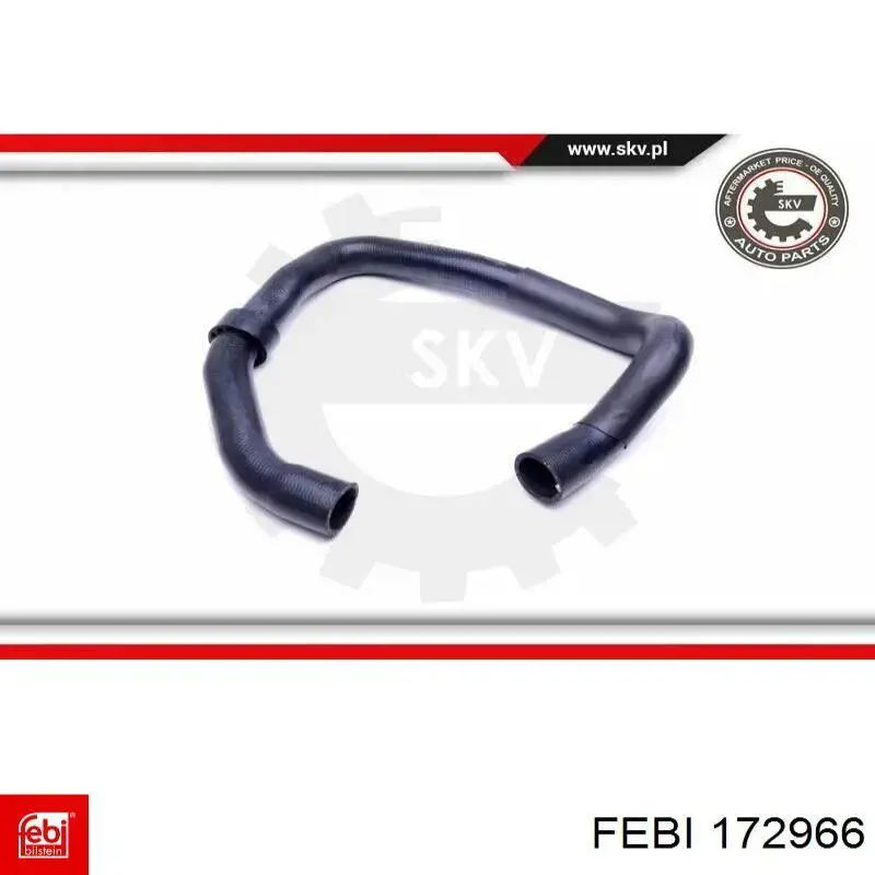 Шланг радиатора охлаждения Febi 172966 цена, от 23.90 USD