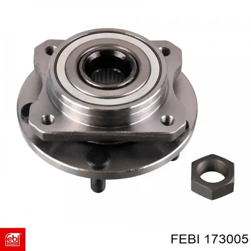 Ступицы передних колес Febi 173005 цена, от 75.27 USD