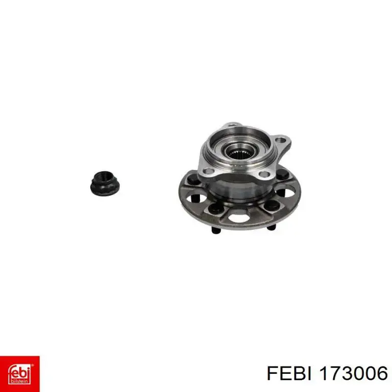 Ступицы задних колес Febi 173006 цена, от 80.91 USD