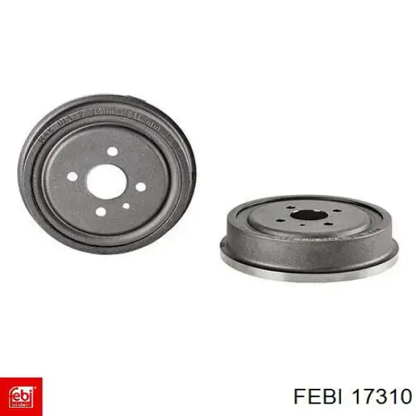 Барабан тормозной задний Febi 17310 цена, от 34.41 USD